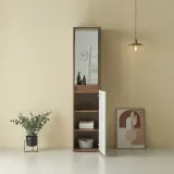 디포랙 거울형 슬림 수납장 400