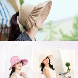 [포엘] 레이나 여성모자 휴대용 돌돌이모자 비치모자 여행모자 썬캡