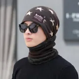 넥워머 비니세트(브라운)(남성용) / 비니목토시세트