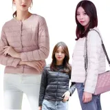 여성 덕다운 경량패딩 오리털 점퍼 간절기 아우터