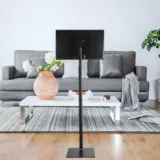 모니터 스탠드 거치대 이동식 강의 TV 홀더 받침대