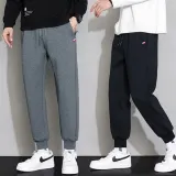 남성 조거팬츠 융기모 밴딩 트레이닝 바지 레귤러핏 데일리 팬츠