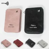 RFID 스키밍 차단 지갑형 여권 케이스 URD-449
