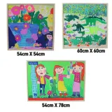 대형 캔버스 액자(작품전시용) 60X60