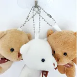 [이거찜] 곰인형키링 열쇠고리 키홀더 가방고리 실리콘키링