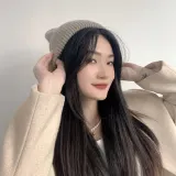 브랜뉴 니트 비니(브라운) 겨울모자