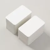 아트페이퍼 캘리그라피 양면 무지 종이카드 200매 7x4