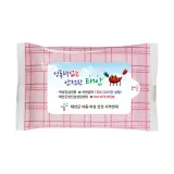 체크핑크 20매 1 000개 휴대용 물티슈 판촉 홍보 전도용