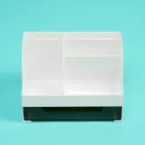 굿심플 데스크 소품정리함 펜꽂이 화장대수납함
