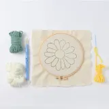 DIY 펀칭자수 패키지(국화) 자수키트