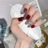 깃털 네일아트 디스프레이 소품