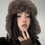 방한 귀달이 모자 트루퍼햇 가죽 겨울 군밤모자 귀도리 스타일