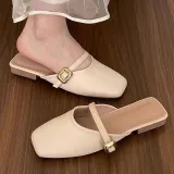 여성 젤리 뮬슬리퍼 여름 외출 블로퍼 구두