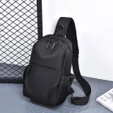 남성 크로스바디 가슴가방 대용량 캐주얼 데일리