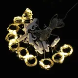 LED 200구 USB 반딧불 커튼전구 리모콘포함
