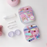 레이져 렌즈케이스 세트 / 보관함 곰돌이 스마일 당근