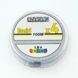 스트롱 4합사 낚싯줄 1호 100m PE라인 오색합사줄