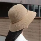 데일리 클로슈(브라운) 페도라 여름모자