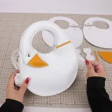 DIY 손바느질 가죽가방 키트(백조미니백) 셀프공예