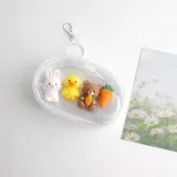 케이스 피규어 가챠 파우치 화이트