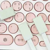 키보드 청소 미니 틈새 브러쉬 세트 자판클리너 차량내부청소