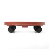 원형 이동식 화분받침대(40cm) 바퀴달린화분받침