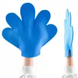 블루 펠트 손바닥장갑 응원용품 대형 30cm