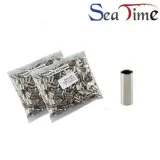 씨타임 원형슬리브 500개 외경2.4x8mm 원투 채비 경심