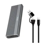 듀얼 GEN2 USB3.2 C타입 A타입 M키 SSD외장케이스 pcie NVME 컴퓨터 노트북PC