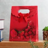 로즈 리본 선물백 기념일 선물포장 쇼핑백