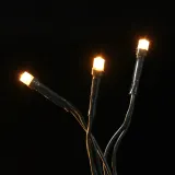 200구 녹색선 LED 그물네트 웜색 지니전구