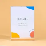 우드 스탠드 아크릴 쇼케이스 A4꽂이 아크릴안내판