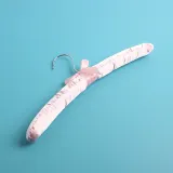 새틴 원단 옷걸이(핑크) / 논슬립옷걸이
