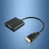 HDMI 컨버터 HDMI to VGA 오디오 미지원 케이블 일체