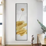 인테리어 수묵 담채화 캔버스 그림액자J(120cm*30cm)