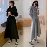 플레어원피스 허리밴딩 여성 롱원피스 핏보정 데일리룩