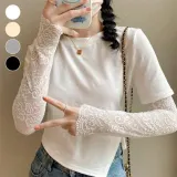 스판 레이스 쿨링 여성 팔토시 ELS-115