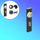 800 루멘 C 타입 충전 2in1 LED 포켓클립 초슬림 미니 랜턴