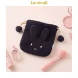 파우치 블랙 여행 외출 소지품 수납용 휴대용 화장품