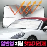 햇빛가리개 우산형 자외선 2종 세트