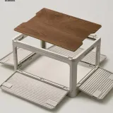 감성캠핑 테이블 겸 우드상판 폴딩박스 36L 56L