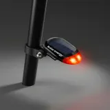 솔라 고휘도 LED 자전거 후미등 야간 안전 라이트 3모드 후방 점멸등