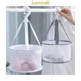 걸이식 메쉬 바구니 화장소품 브러쉬 건조 보관함 퍼프 통풍
