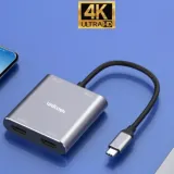 유니콘 USB-Type C TO HDMI 듀얼 디스플레이 컨버터 4