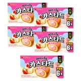 오리온 카스타드 딸기생크림 138g x 5개