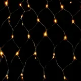 200구 녹색선 LED 그물네트 웜색 지니전구