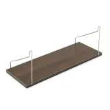 공간데코 벽선반 (40x15cm) (월넛) 무타공선반