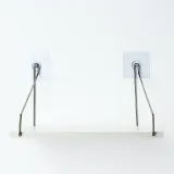 공간데코 벽선반(30x19.5cm)(화이트) 무타공 우드선반