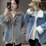안감퍼 데님 재킷 보온성 클래식 자켓 겨울 아우터