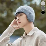 귀달이 비니 겨울 방한 모자 기모 안감 캐주얼 아웃도어 니트 모자